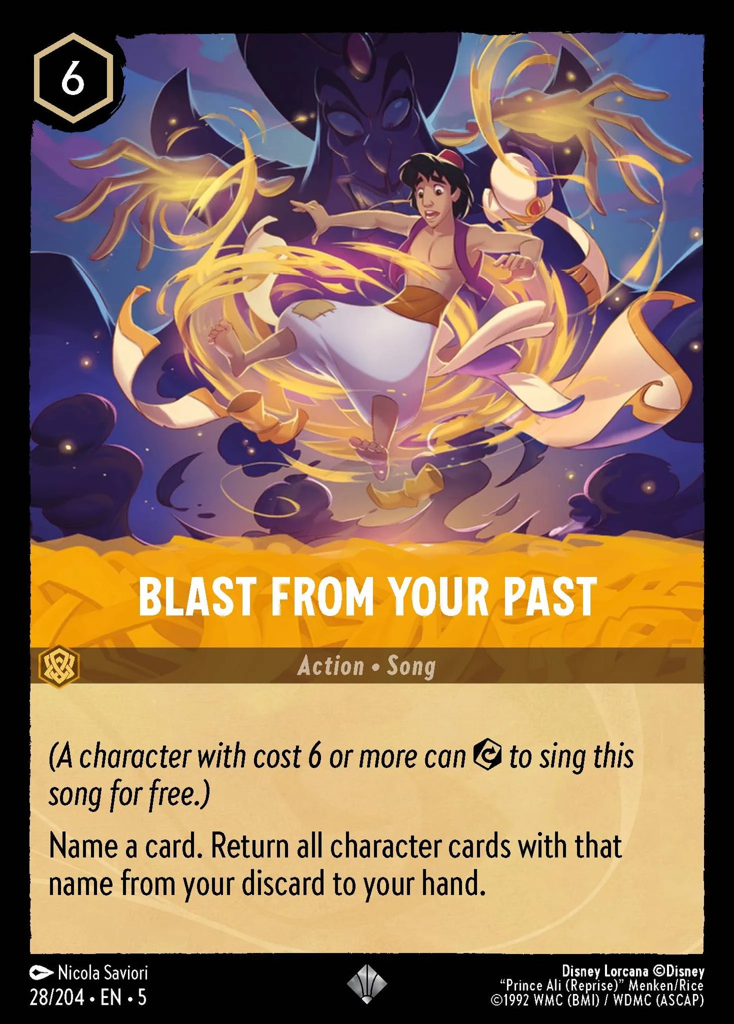 Blast from Your Past | Shimmering Skies #28 (Near Mint Foil) | Disney Lorcana Single Australia (Near Mint)