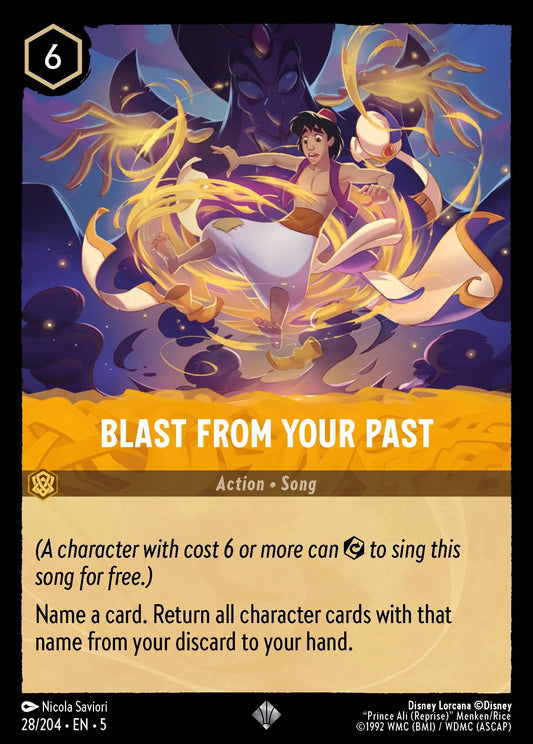 Blast from Your Past | Shimmering Skies #28 (Near Mint Foil) | Disney Lorcana Single Australia (Near Mint)