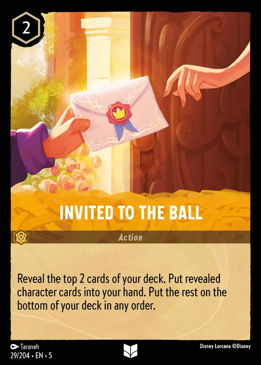 Invited to the Ball | Shimmering Skies #29 (Near Mint Foil) | Disney Lorcana Single Australia (Near Mint)