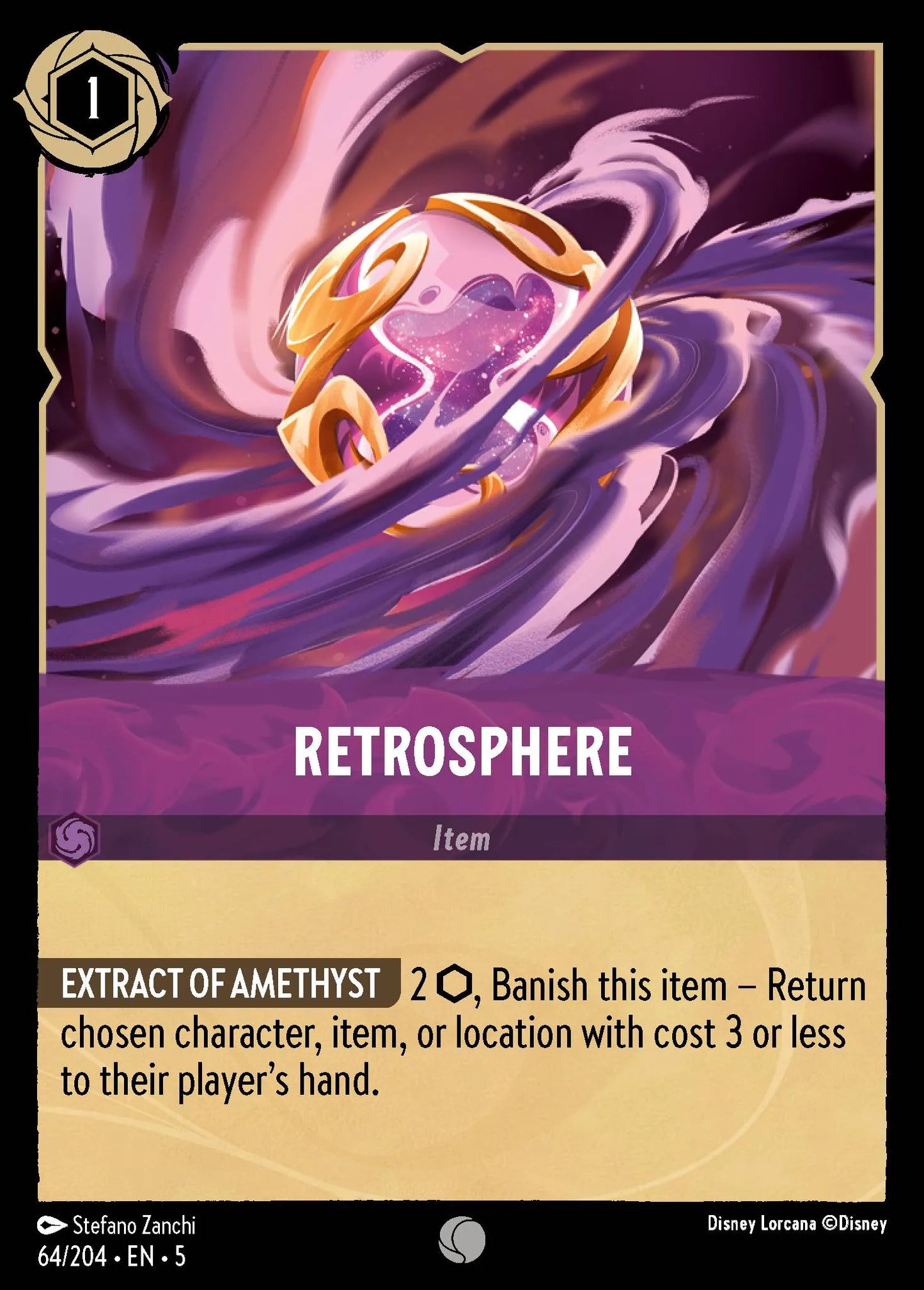Retrosphere | Shimmering Skies #64 (Near Mint Foil) | Disney Lorcana Single Australia (Near Mint)