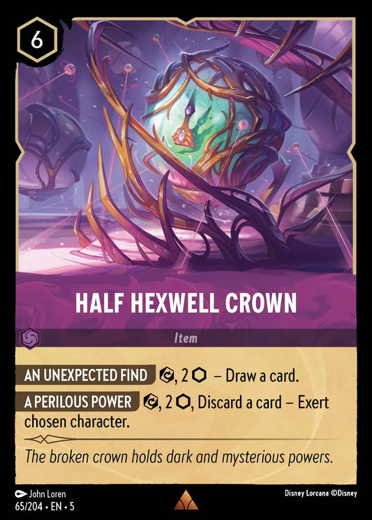 Half Hexwell Crown | Shimmering Skies #65 (Near Mint) | Disney Lorcana Single Australia (Near Mint)