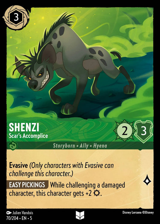 Shenzi - Scar's Accomplice | Shimmering Skies #70 (Near Mint) | Disney Lorcana Single Australia (Near Mint)