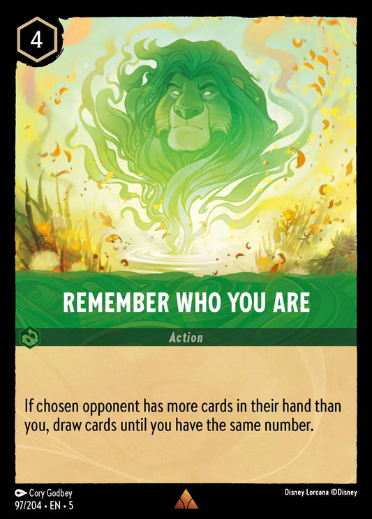 Remember Who You Are | Shimmering Skies #97 (Near Mint Foil) | Disney Lorcana Single Australia (Near Mint)