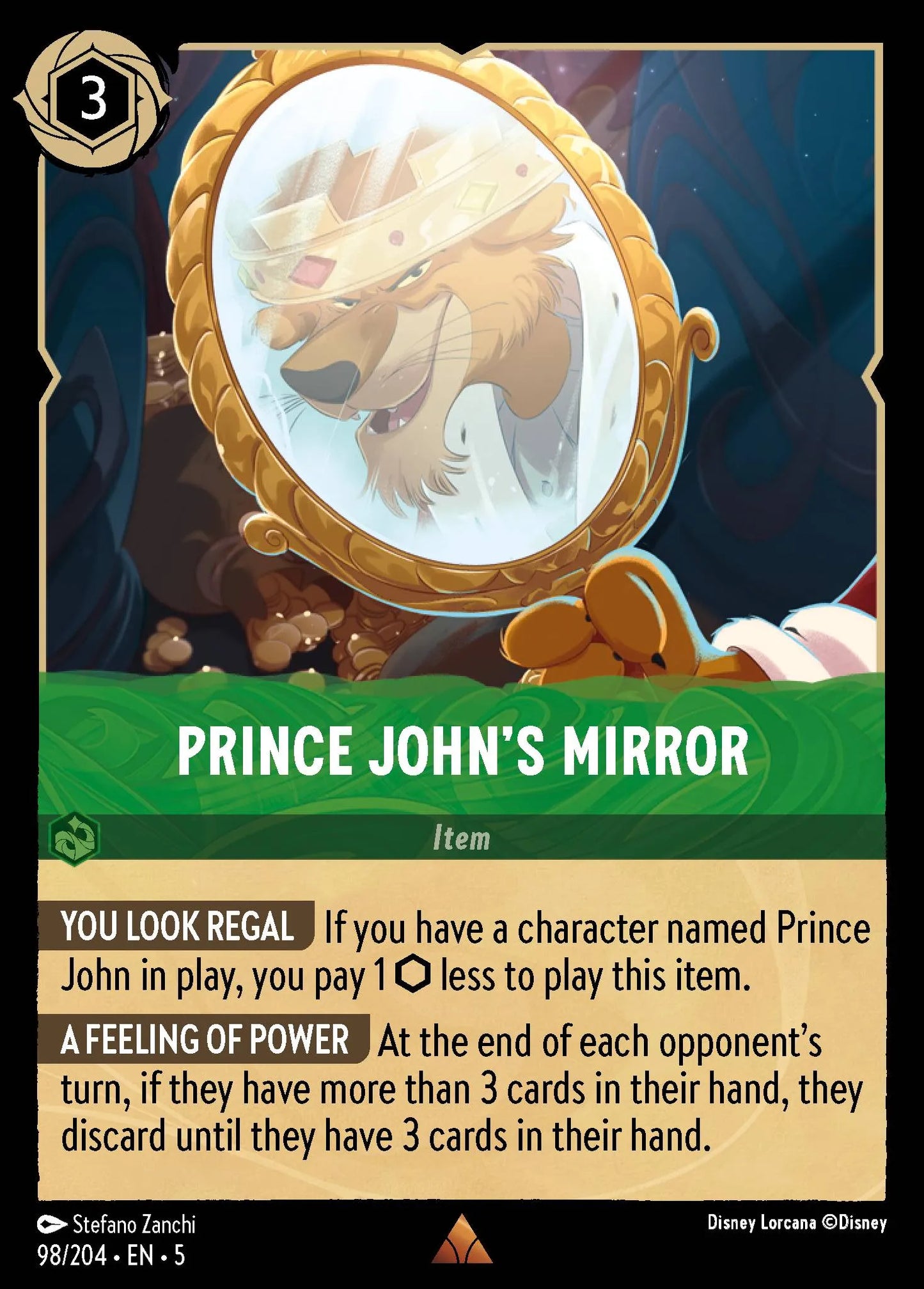 Prince John's Mirror | Shimmering Skies #98 (Near Mint Foil) | Disney Lorcana Single Australia (Near Mint)