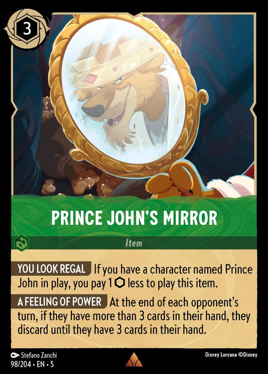Prince John's Mirror | Shimmering Skies #98 (Near Mint Foil) | Disney Lorcana Single Australia (Near Mint)