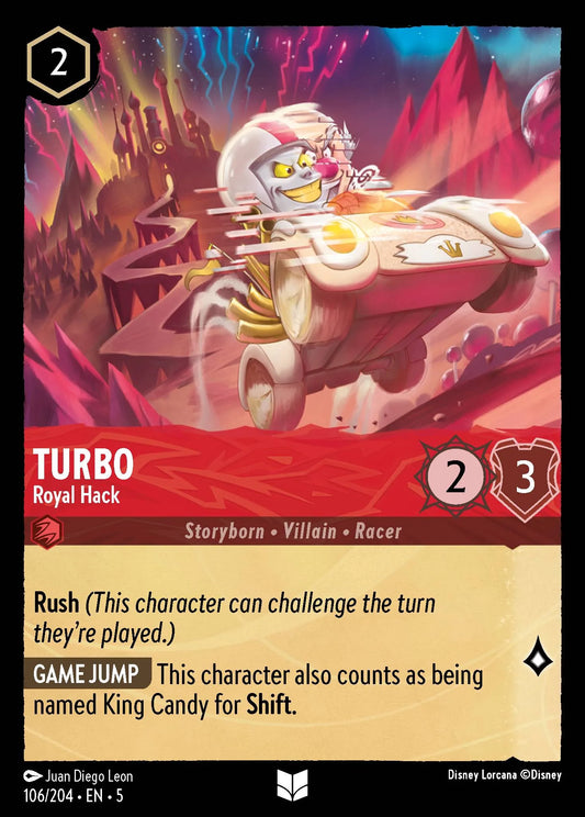 Turbo - Royal Hack | Shimmering Skies #106 (Near Mint Foil) | Disney Lorcana Single Australia (Near Mint)