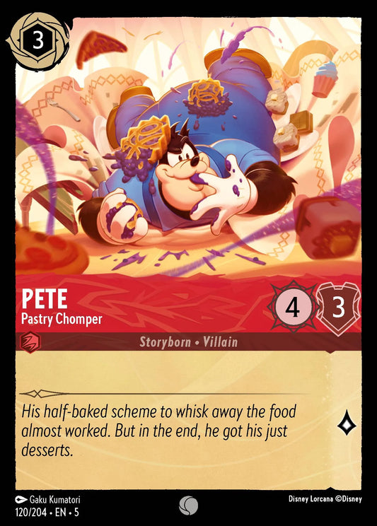 Pete - Pastry Chomper | Shimmering Skies #120 (Near Mint) | Disney Lorcana Single Australia (Near Mint)