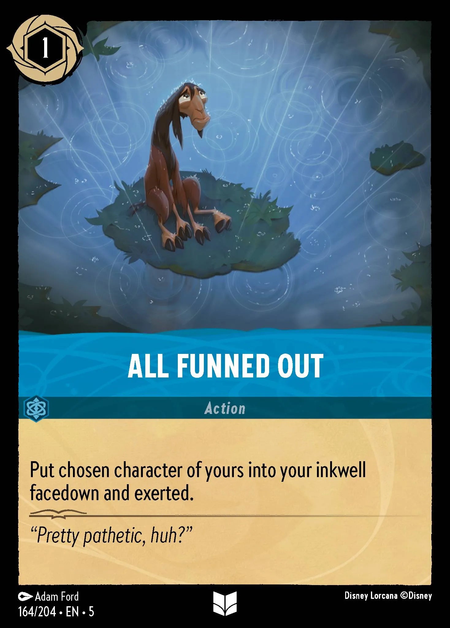 All Funned Out | Shimmering Skies #164 (Near Mint) | Disney Lorcana Single Australia (Near Mint)