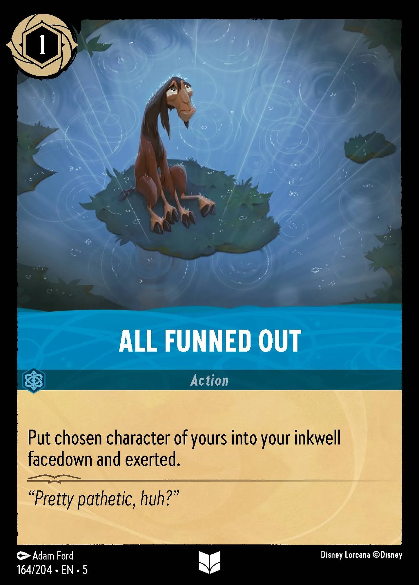 All Funned Out | Shimmering Skies #164 (Near Mint Foil) | Disney Lorcana Single Australia (Near Mint)