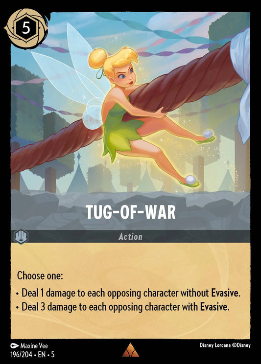 Tug-of-War | Shimmering Skies #196 (Near Mint) | Disney Lorcana Single Australia (Near Mint)