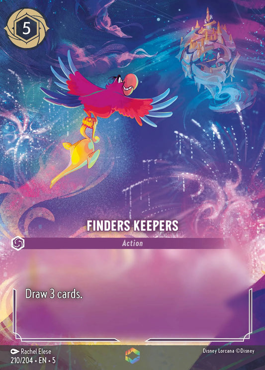 Finders Keepers | Shimmering Skies #210 (Near Mint) | Disney Lorcana Single Australia (Near Mint)