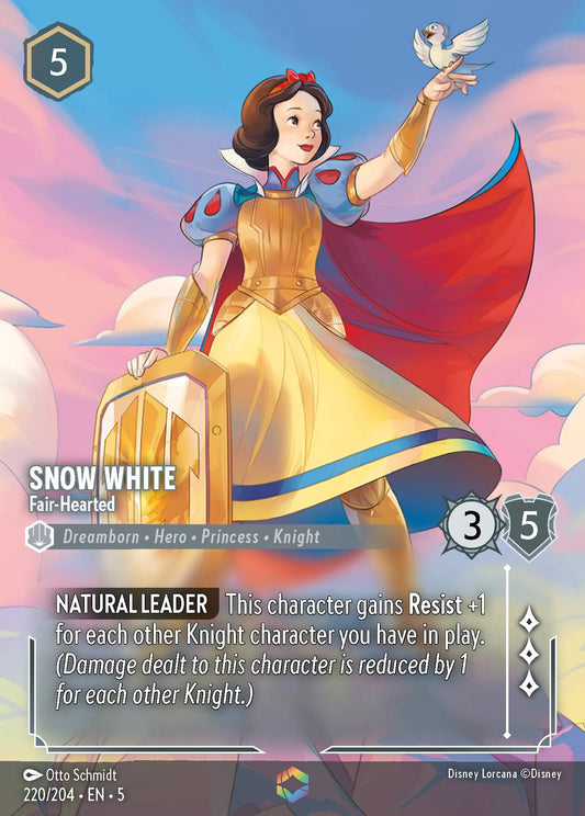 Snow White - Fair-Hearted | Shimmering Skies #220 (Near Mint) | Disney Lorcana Single Australia (Near Mint)