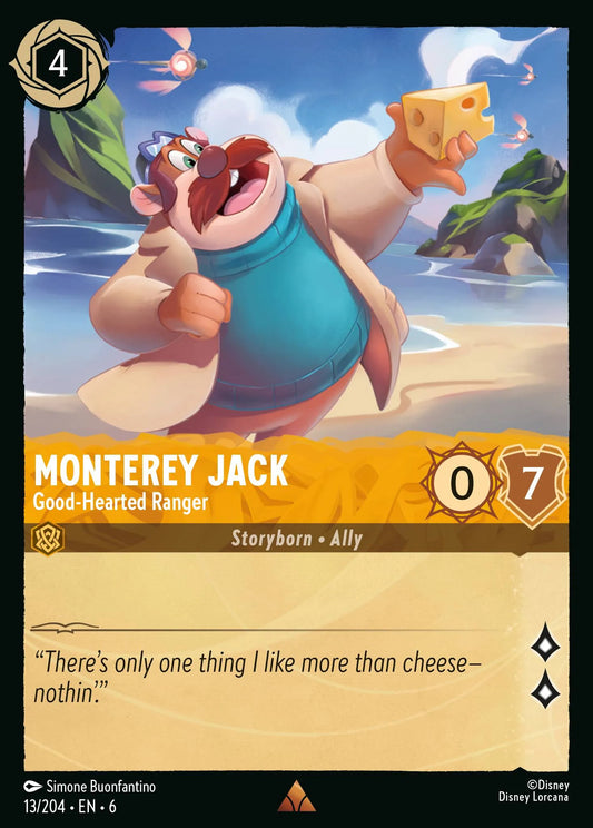Monterey Jack - Good-Hearted Ranger | Azurite Sea #13 (Near Mint Foil) | Disney Lorcana Single Australia (Near Mint)