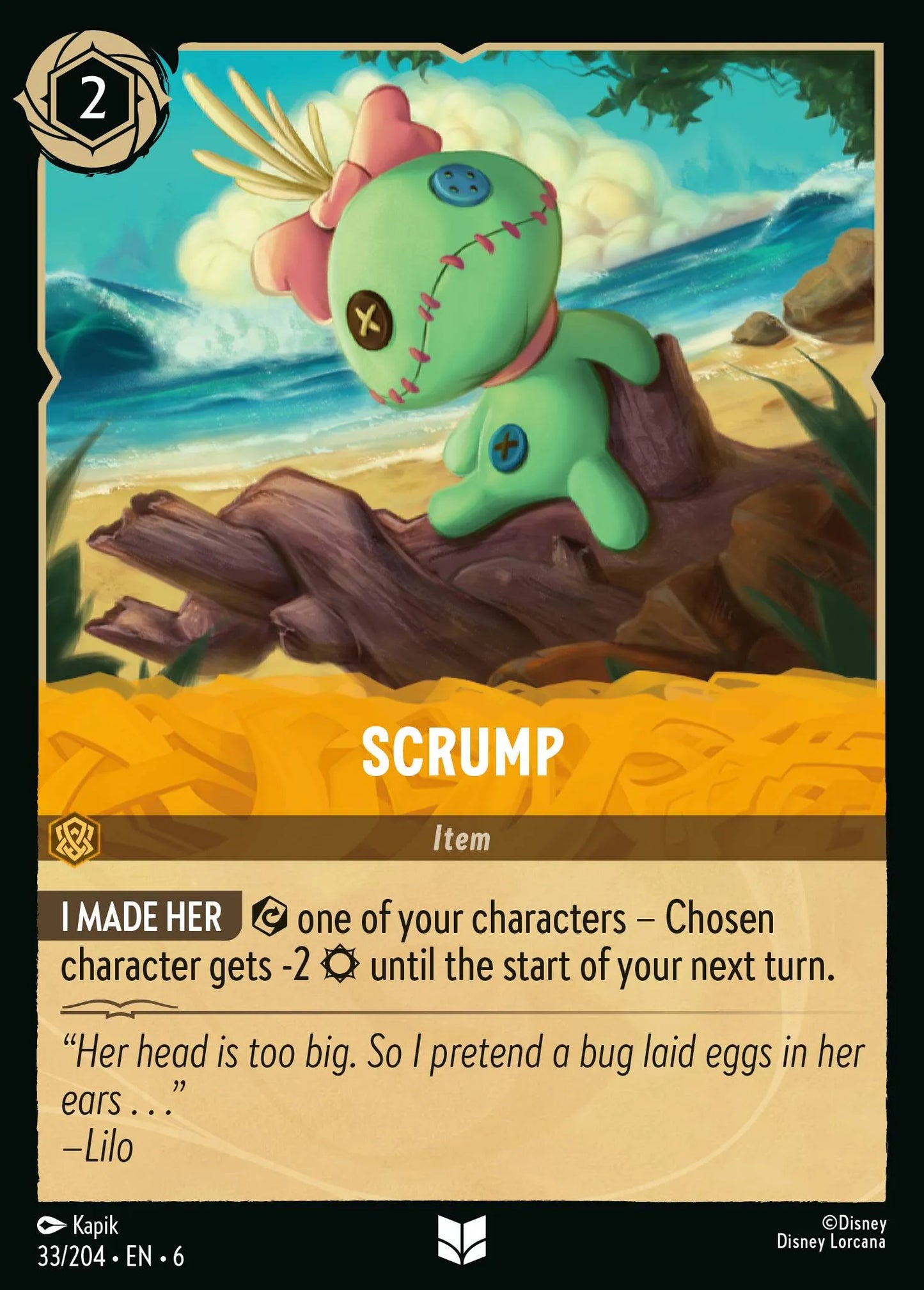 Scrump | Azurite Sea #33 (Near Mint) | Disney Lorcana Single Australia (Near Mint)