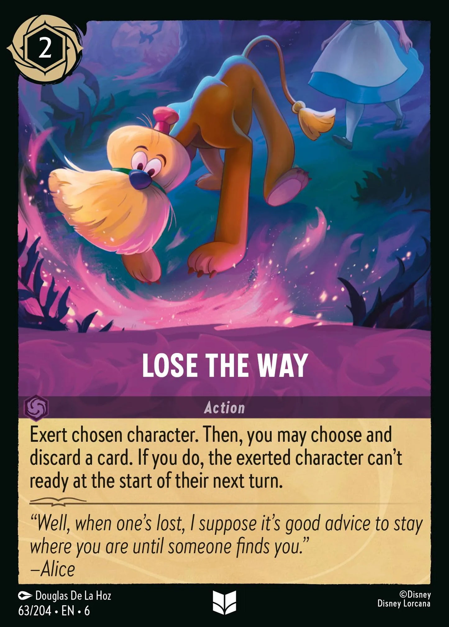 Lose the Way | Azurite Sea #63 (Near Mint) | Disney Lorcana Single Australia (Near Mint)