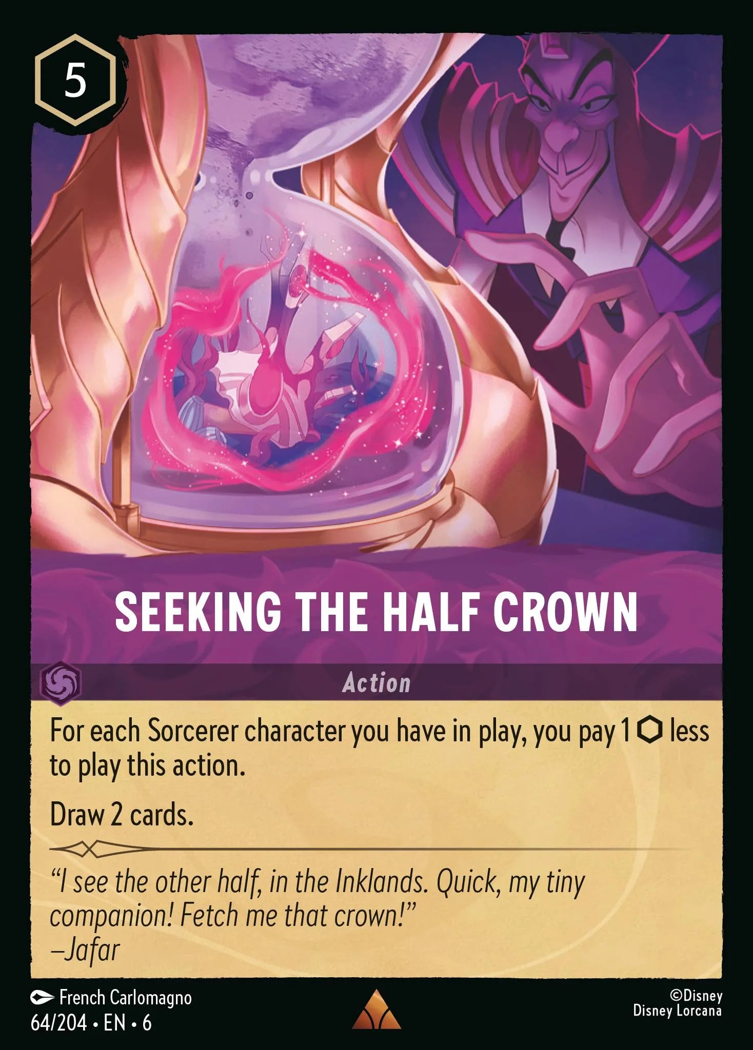 Seeking the Half Crown | Azurite Sea #64 (Near Mint Foil) | Disney Lorcana Single Australia (Near Mint)