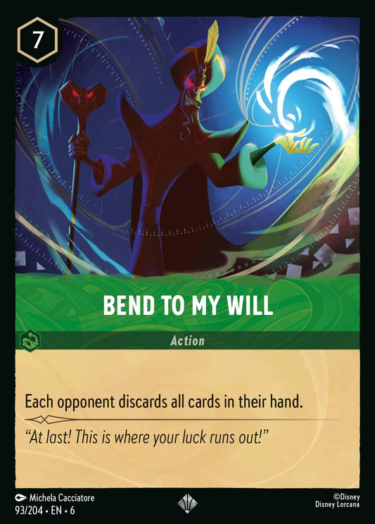 Bend to My Will | Azurite Sea #93 (Near Mint Foil) | Disney Lorcana Single Australia (Near Mint)