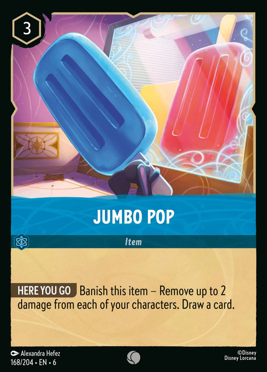Jumbo Pop | Azurite Sea #168 (Near Mint Foil) | Disney Lorcana Single Australia (Near Mint)