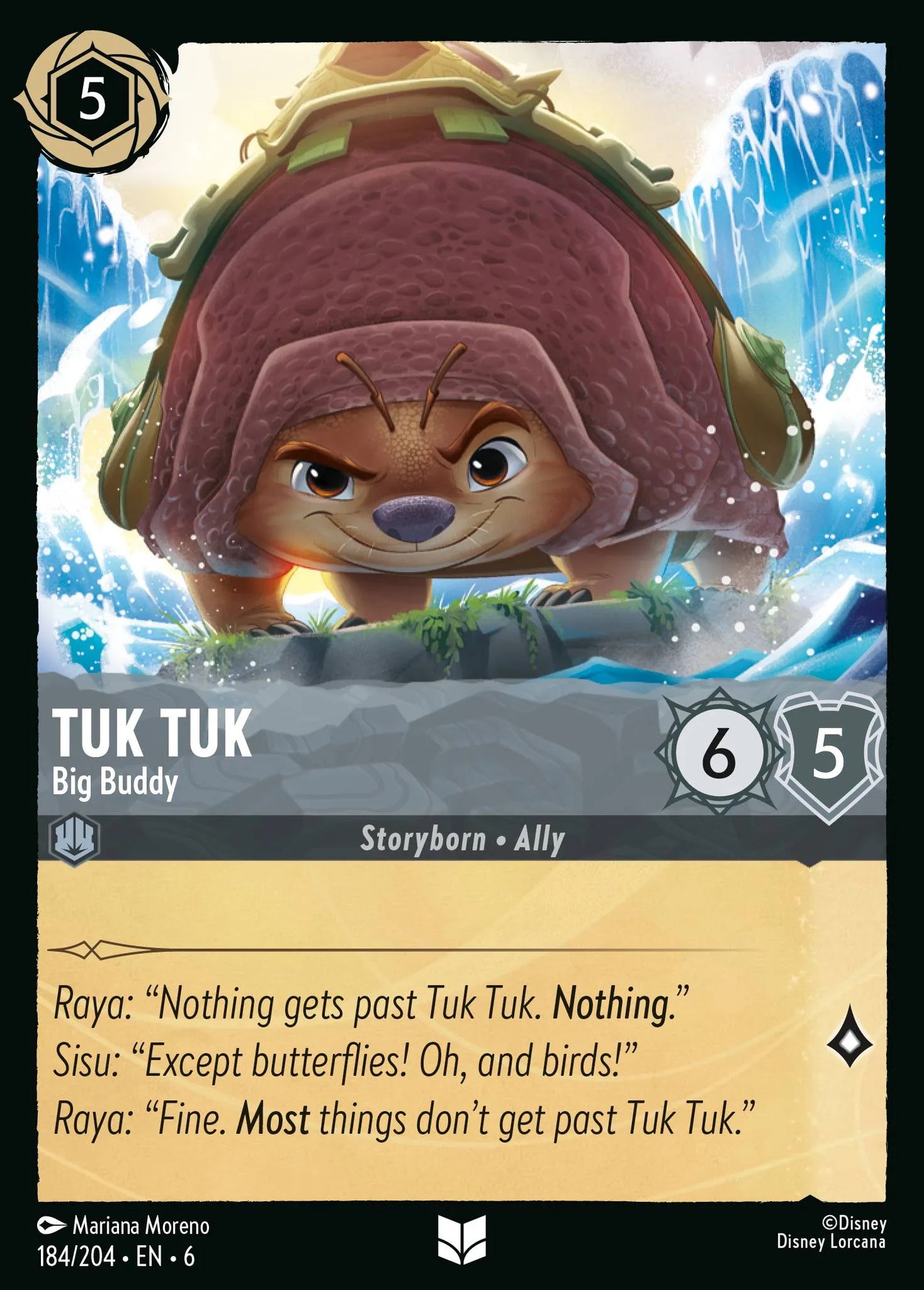 Tuk Tuk - Big Buddy | Azurite Sea #184 (Near Mint) | Disney Lorcana Single Australia (Near Mint)