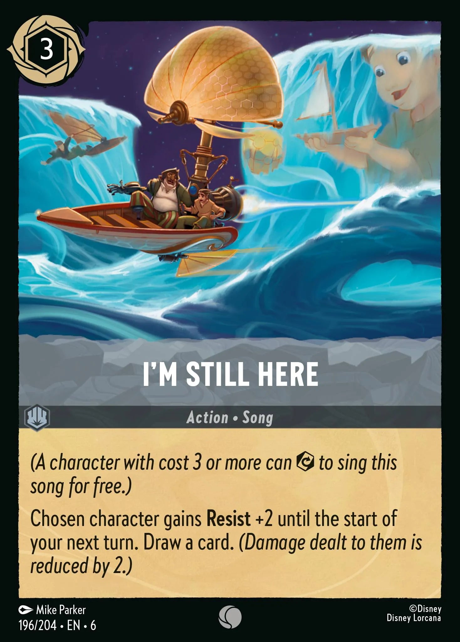 I'm Still Here | Azurite Sea #196 (Near Mint Foil) | Disney Lorcana Single Australia (Near Mint)