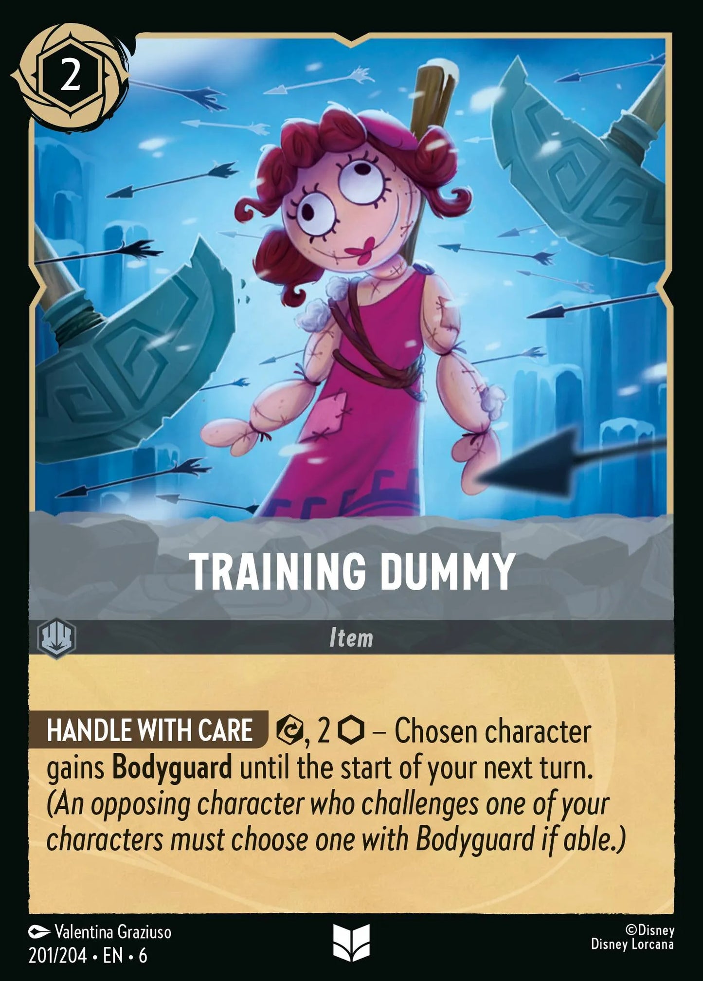 Training Dummy | Azurite Sea #201 (Near Mint) | Disney Lorcana Single Australia (Near Mint)