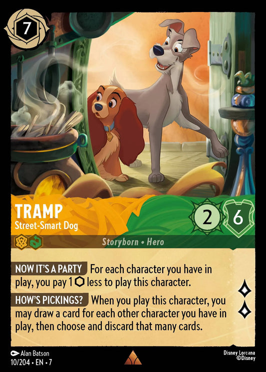 Tramp - Street-Smart Dog | Archazia's Island #10 (Near Mint) | Disney Lorcana Single Australia (Near Mint)