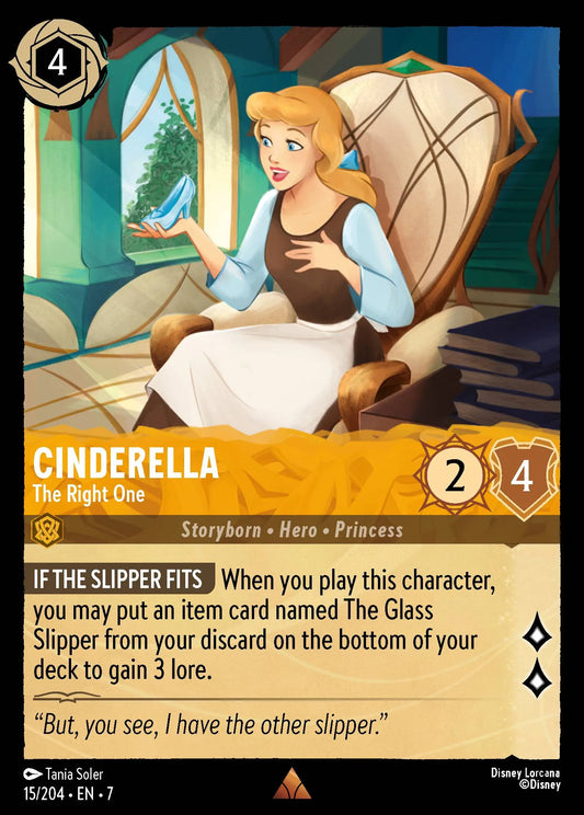 Cinderella - The Right One | Archazia's Island #15 (Near Mint) | Disney Lorcana Single Australia (Near Mint)