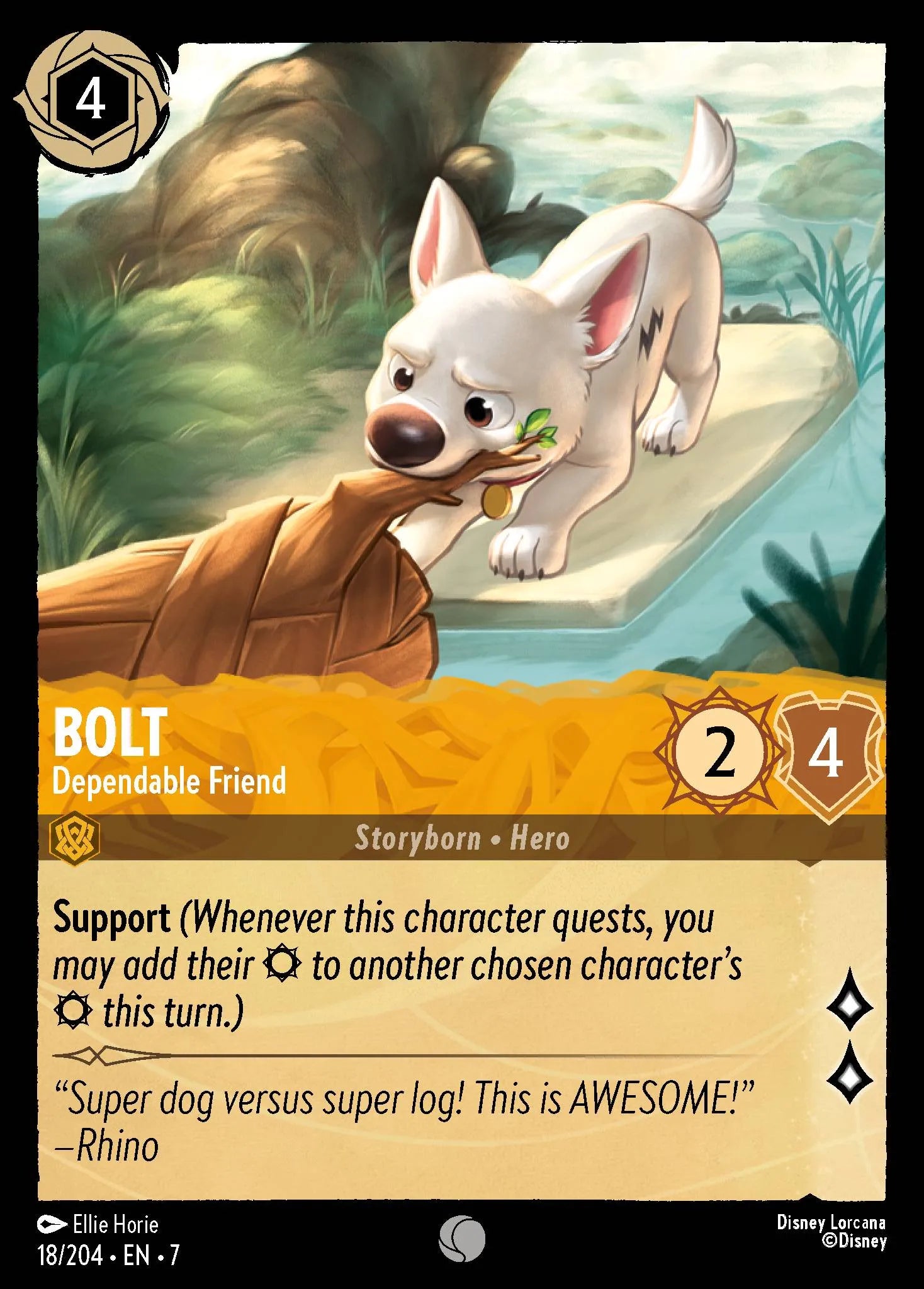Bolt - Dependable Friend | Archazia's Island #18 (Near Mint) | Disney Lorcana Single Australia (Near Mint)