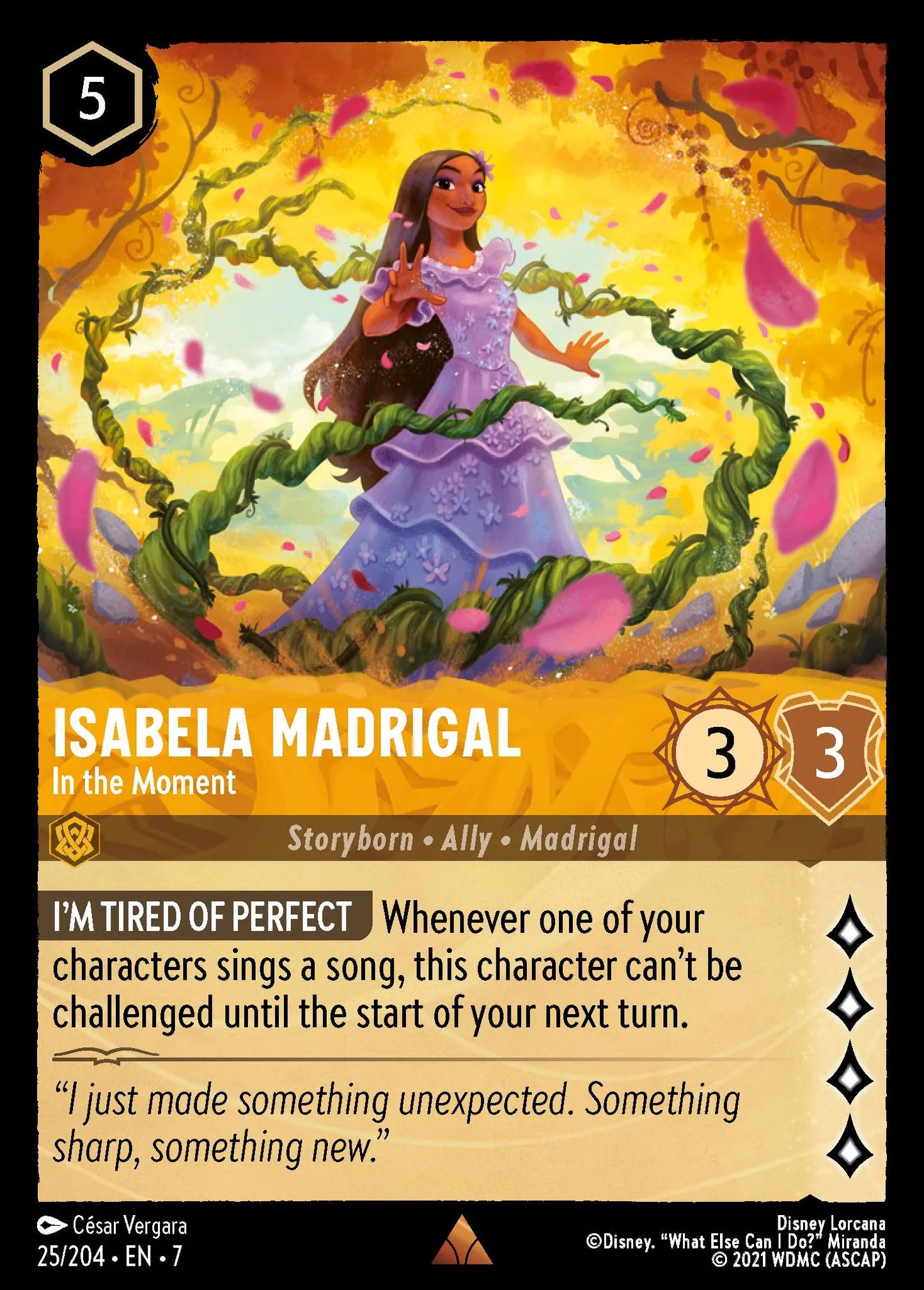 Isabela Madrigal - In the Moment | Archazia's Island #25 (Near Mint) | Disney Lorcana Single Australia (Near Mint)