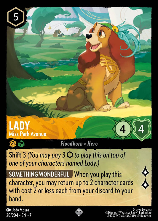 Lady - Miss Park Avenue | Archazia's Island #28 (Near Mint Foil) | Disney Lorcana Single Australia (Near Mint)