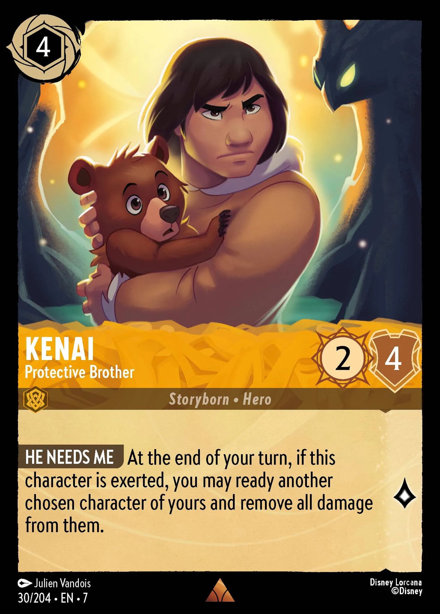 Kenai - Protective Brother | Archazia's Island #30 (Near Mint Foil) | Disney Lorcana Single Australia (Near Mint)