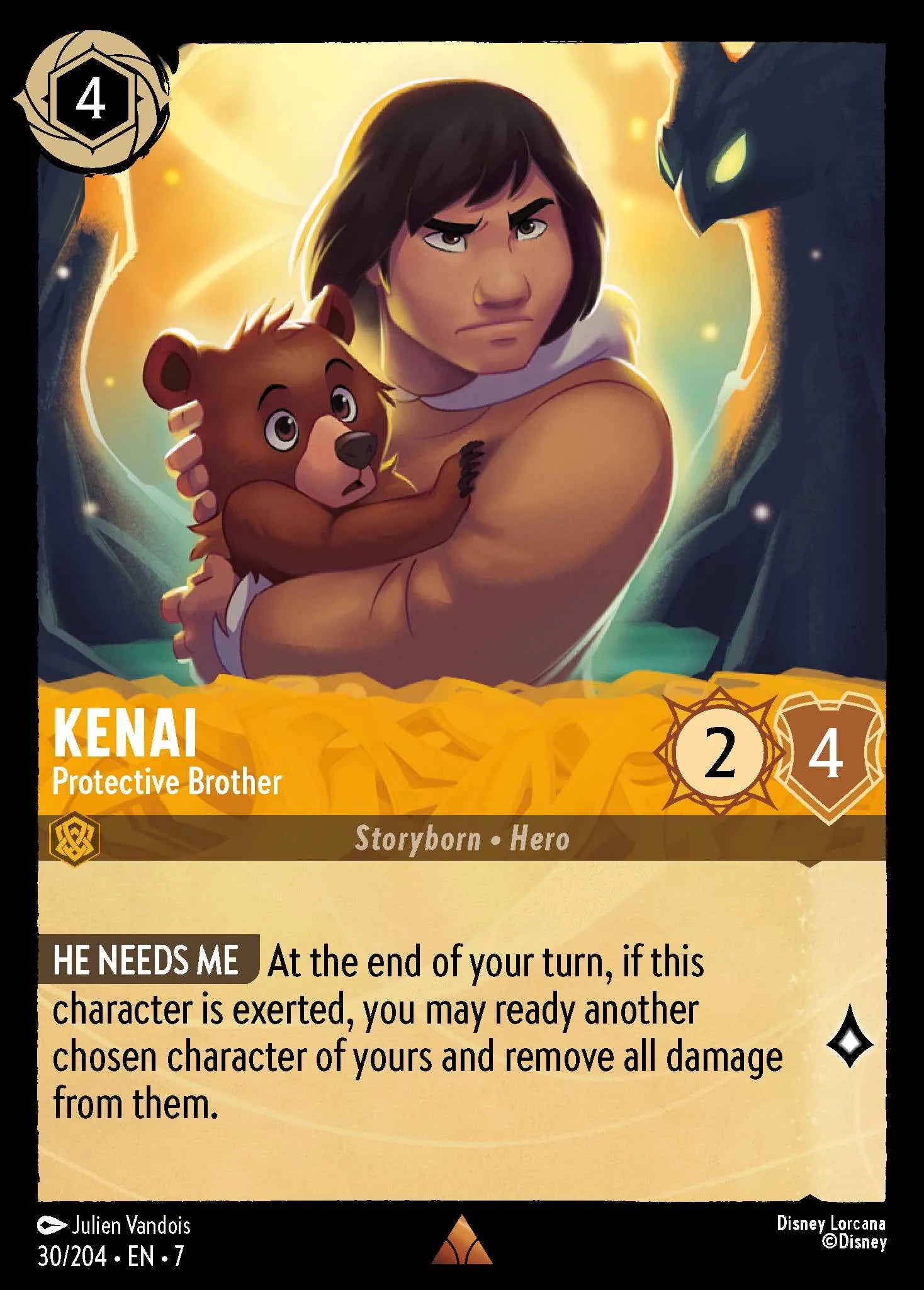 Kenai - Protective Brother | Archazia's Island #30 (Near Mint Foil) | Disney Lorcana Single Australia (Near Mint)