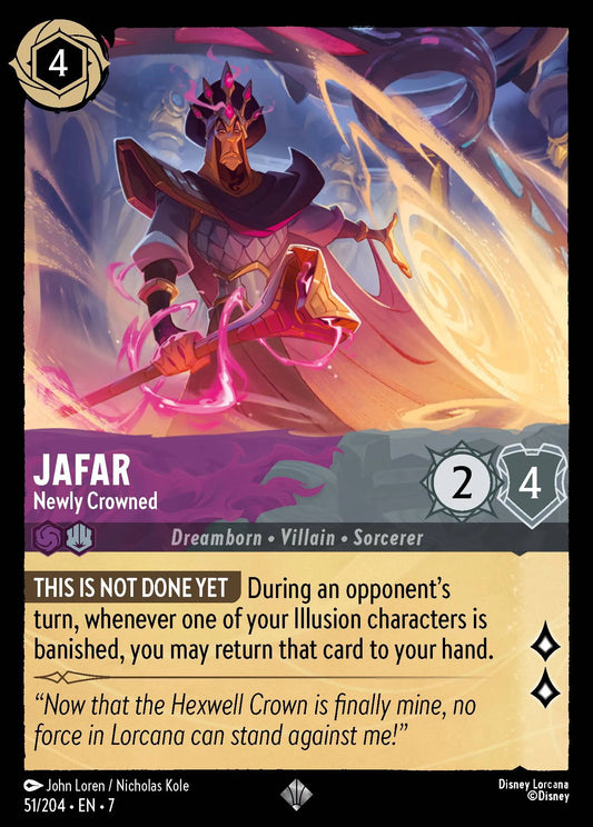 Jafar - Newly Crowned | Archazia's Island #51 (Near Mint Foil) | Disney Lorcana Single Australia (Near Mint)