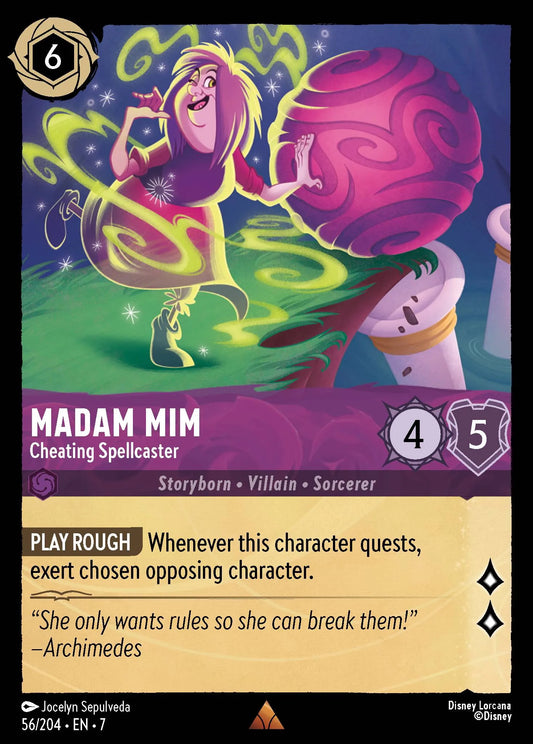 Madam Mim - Cheating Spellcaster | Archazia's Island #56 (Near Mint) | Disney Lorcana Single Australia (Near Mint)