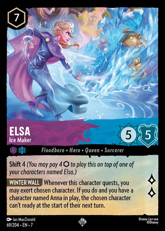 Elsa - Ice Maker | Archazia's Island #69 (Near Mint Foil) | Disney Lorcana Single Australia (Near Mint)