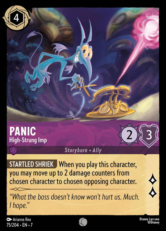 Panic - High-Strung Imp | Archazia's Island #75 (Near Mint) | Disney Lorcana Single Australia (Near Mint)