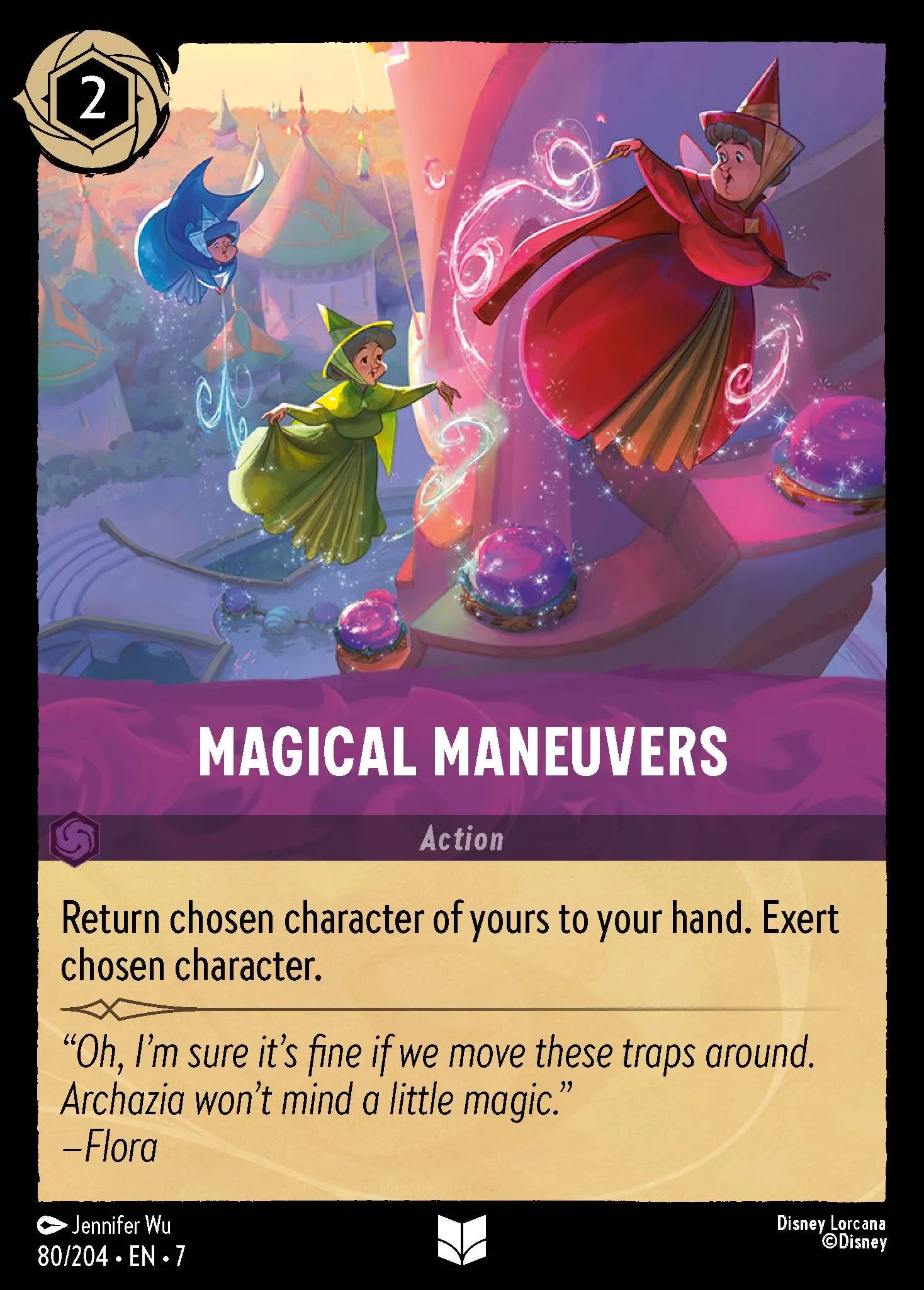 Magical Maneuvers | Archazia's Island #80 (Near Mint) | Disney Lorcana Single Australia (Near Mint)