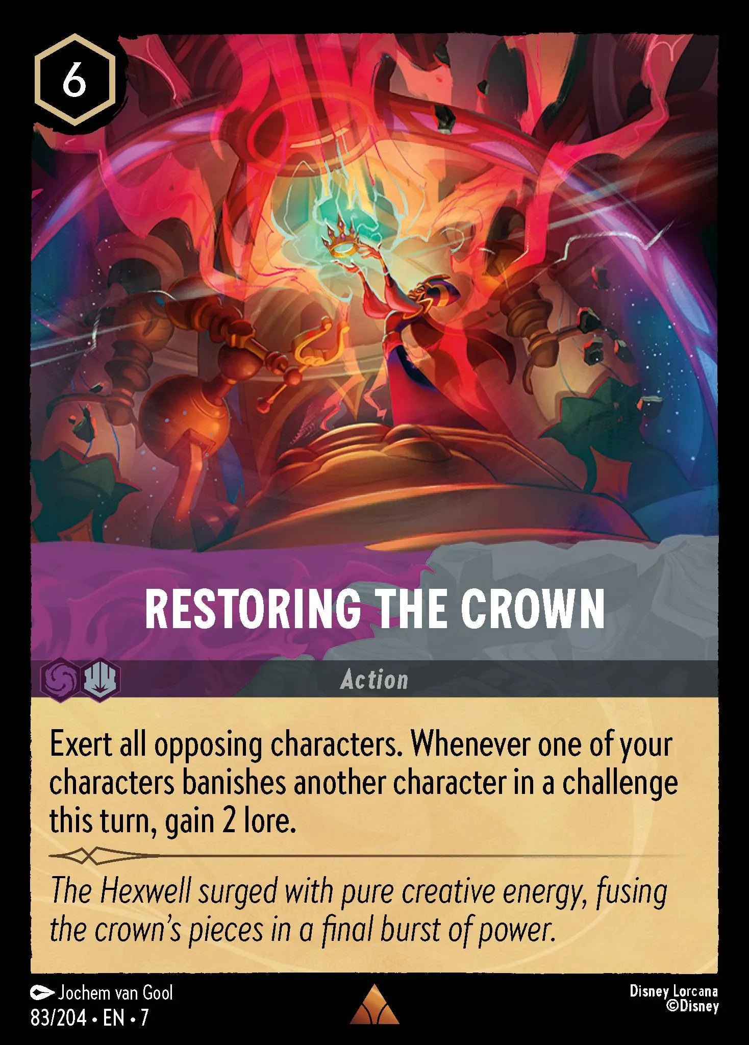 Restoring the Crown | Archazia's Island #83 (Near Mint) | Disney Lorcana Single Australia (Near Mint)