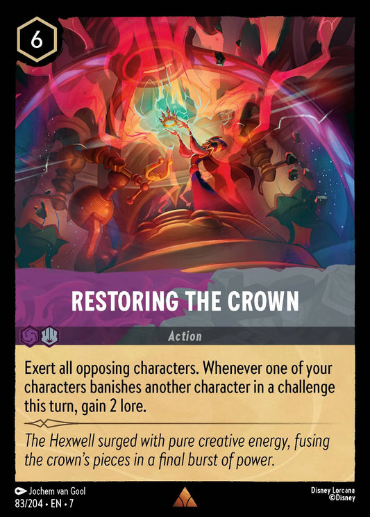 Restoring the Crown | Archazia's Island #83 (Near Mint Foil) | Disney Lorcana Single Australia (Near Mint)