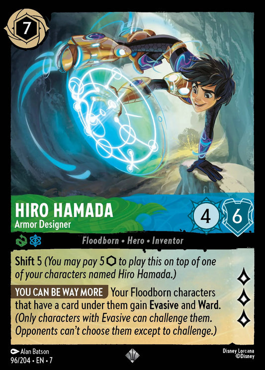 Hiro Hamada - Armor Designer | Archazia's Island #96 (Near Mint) | Disney Lorcana Single Australia (Near Mint)