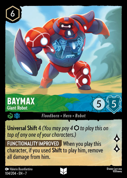 Baymax - Giant Robot | Archazia's Island #104 (Near Mint) | Disney Lorcana Single Australia (Near Mint)