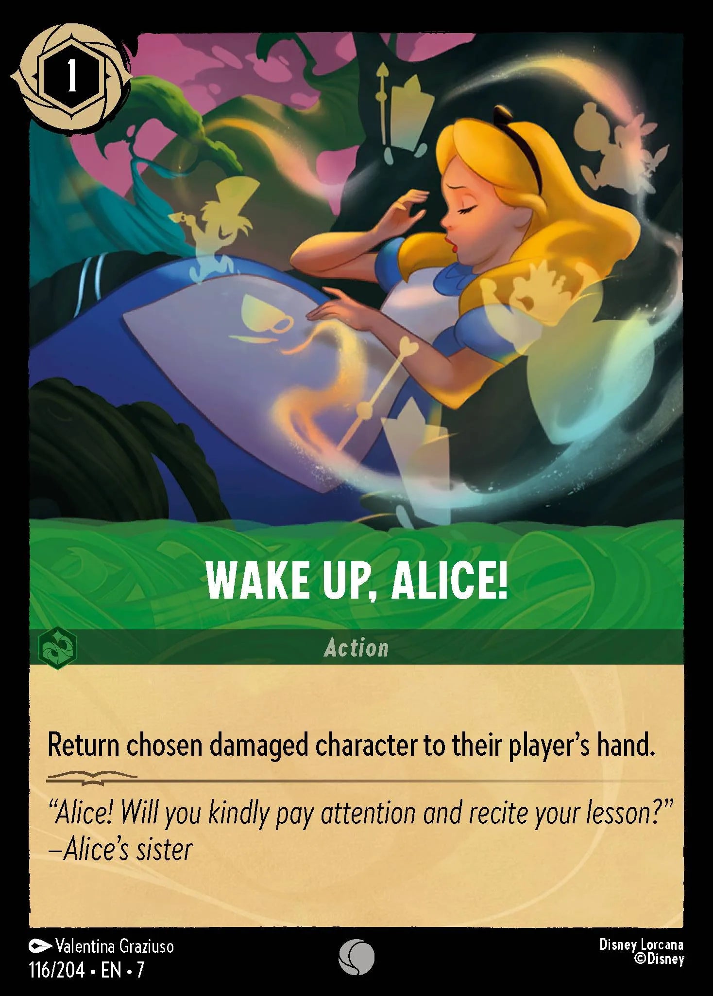 Wake Up, Alice! | Archazia's Island #116 (Near Mint) | Disney Lorcana Single Australia (Near Mint)