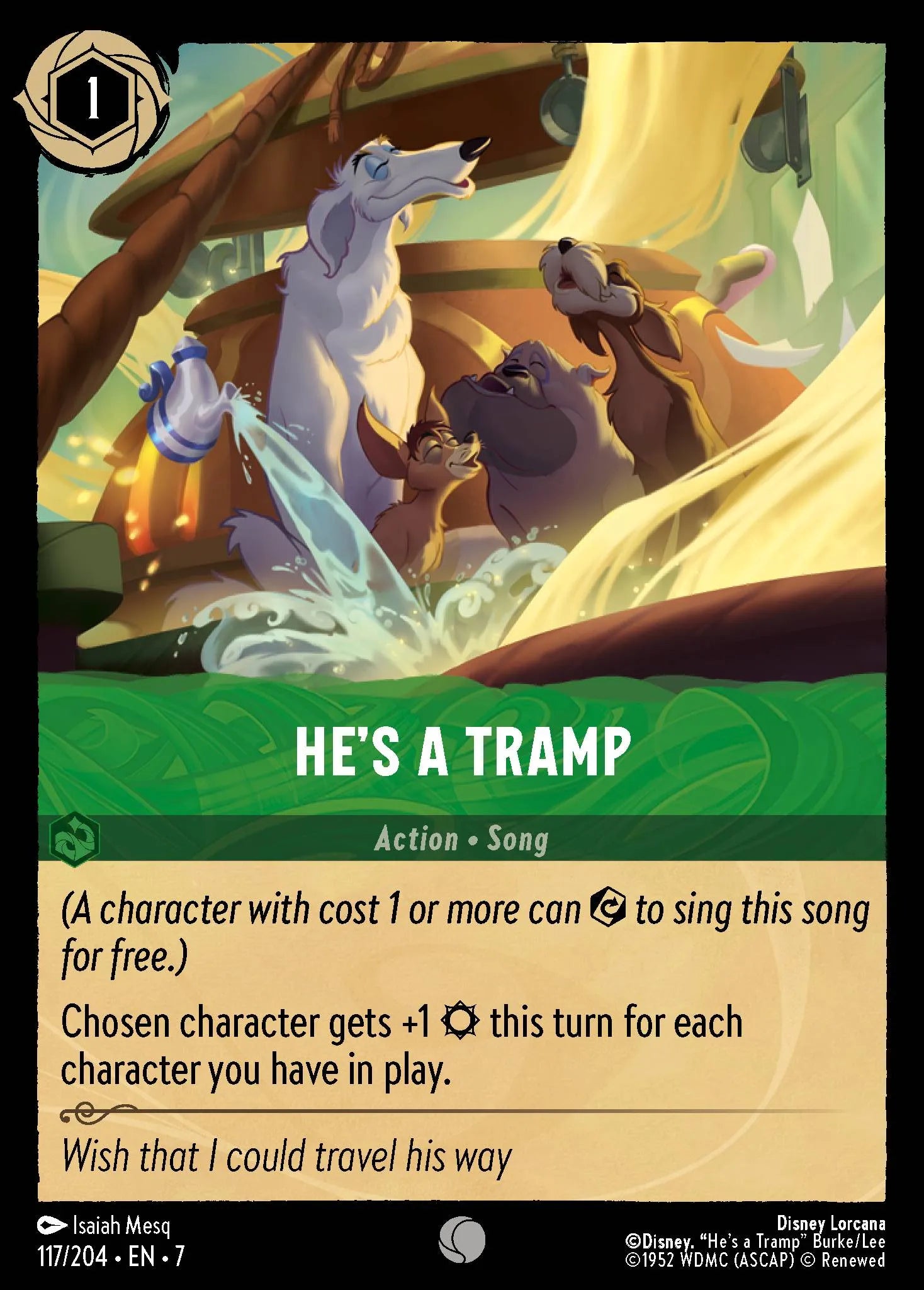 He's a Tramp | Archazia's Island #117 (Near Mint) | Disney Lorcana Single Australia (Near Mint)