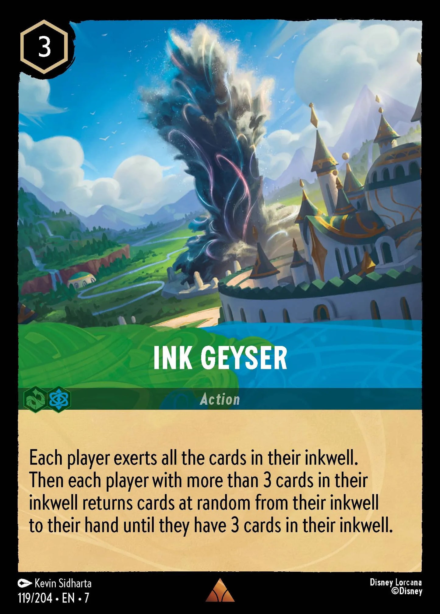 Ink Geyser | Archazia's Island #119 (Near Mint) | Disney Lorcana Single Australia (Near Mint)