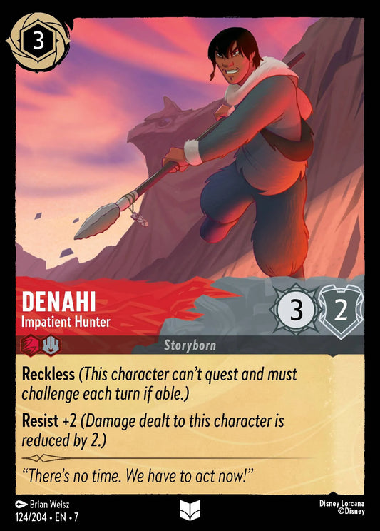 Denahi - Impatient Hunter | Archazia's Island #124 (Near Mint Foil) | Disney Lorcana Single Australia (Near Mint)