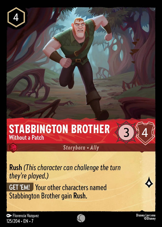 Stabbington Brother - Without a Patch | Archazia's Island #125 (Near Mint) | Disney Lorcana Single Australia (Near Mint)