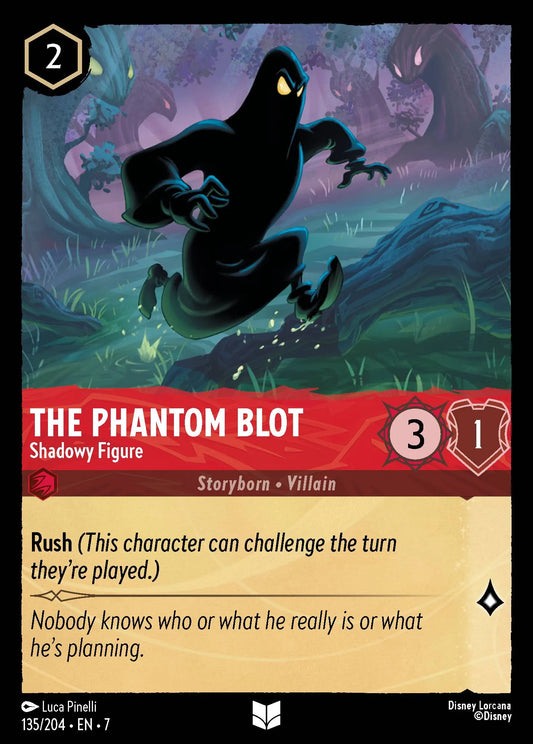 The Phantom Blot - Shadowy Figure | Archazia's Island #135 (Near Mint) | Disney Lorcana Single Australia (Near Mint)