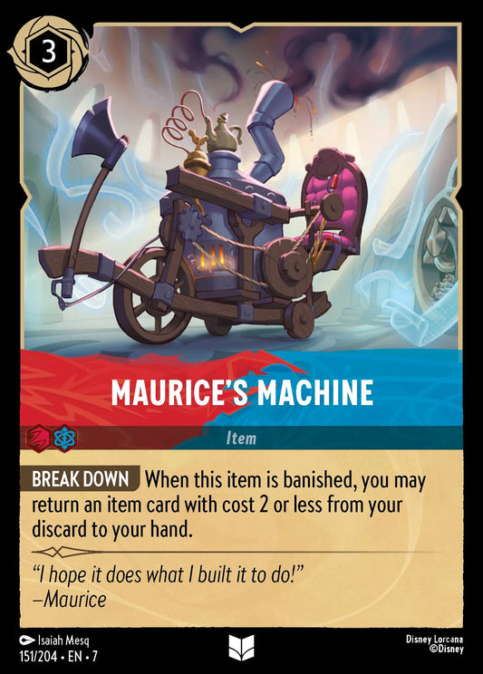 Maurice's Machine | Archazia's Island #151 (Near Mint) | Disney Lorcana Single Australia (Near Mint)