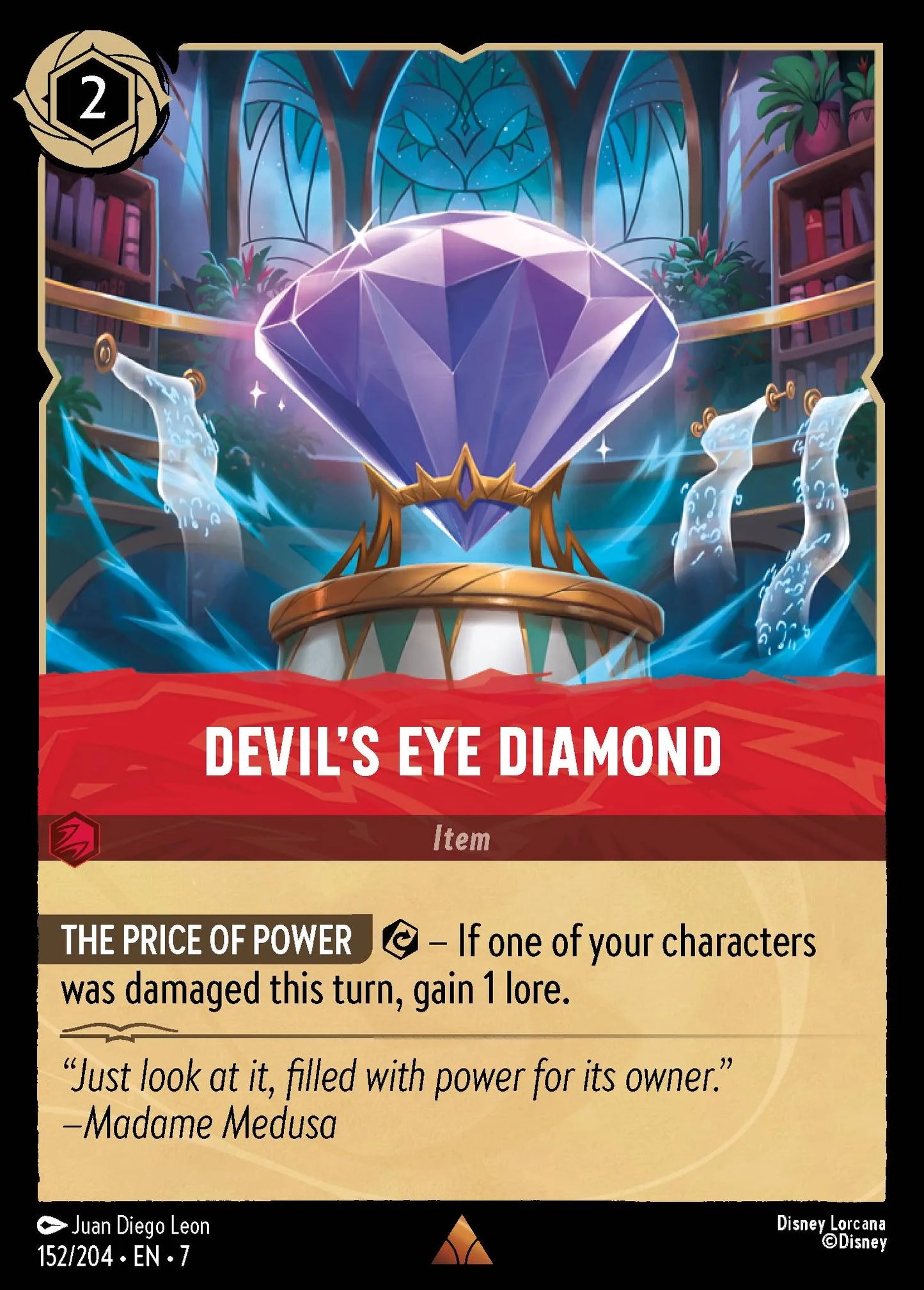 Devil's Eye Diamond | Archazia's Island #152 (Near Mint) | Disney Lorcana Single Australia (Near Mint)
