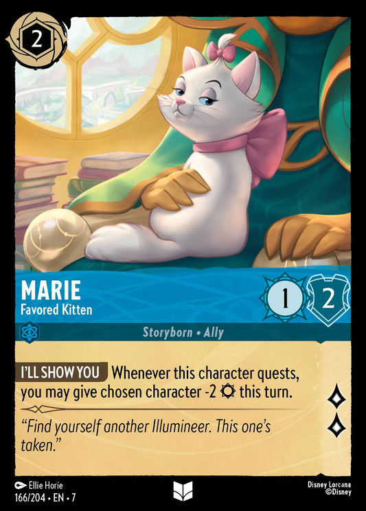 Marie - Favored Kitten | Archazia's Island #166 (Near Mint) | Disney Lorcana Single Australia (Near Mint)